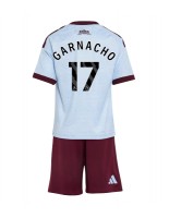 Aston Villa Alejandro Garnacho #17 Alternativní dres pro děti 2026-27 Krátký Rukáv (+ trenýrky)